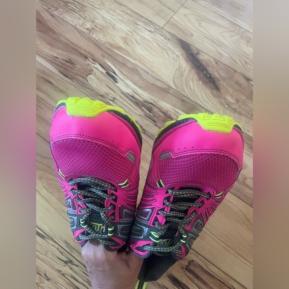 Fila memory TKO TT 4.0 ombré Pink Yellow Athletic Shoes trail running Womens 11 - Picture 12 of 13